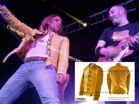 freddie mercury queen yellow leather jacket exact replication|freddie's yellow jacket queen.